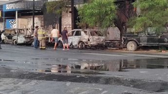 Incendio en Apodaca. | Agustín Martínez
