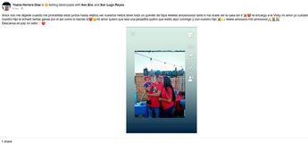 Publicación de esposa de víctima de incendio en Sonora. | Especial