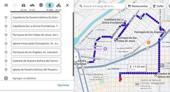 Ruta 2 para recorrer siete templos en Torreón