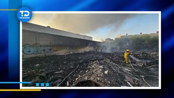 Incendio en terreno baldío en avenida Fidel Velázquez Cruz | Orlando Maldonado