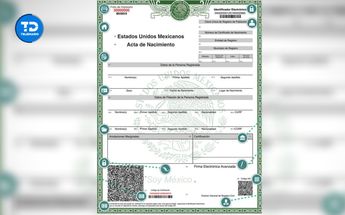 Acta de nacimiento | Cortesía