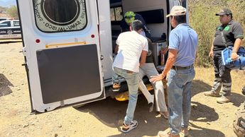 La peregrina sufrió una fractura de tobillo mientras realizaba el recorrido rumbo a Talpa de Allende | Secretaría de Seguridad Jalisco