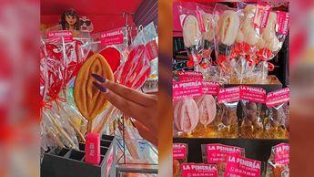 Besos negros, rozones, mañaneros, sueños húmedos y waffles en forma de pene, son algunos de los alimentos que ofrece La Penería | David Meléndez
