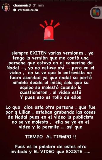 Chamonic habla de la nueva polémica de Chirstian Nodal