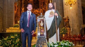 La reliquia de San Judas Tadeo en México / Cortesía.