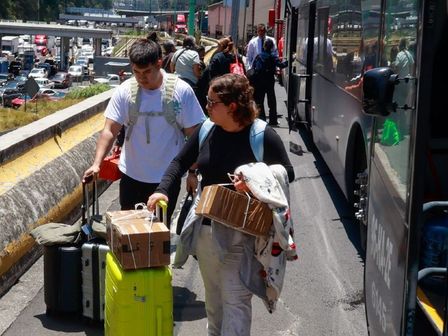 Viajeros aprovechan el puente por el 1 de mayo para vacacionar / Agencia Cuartoscuro