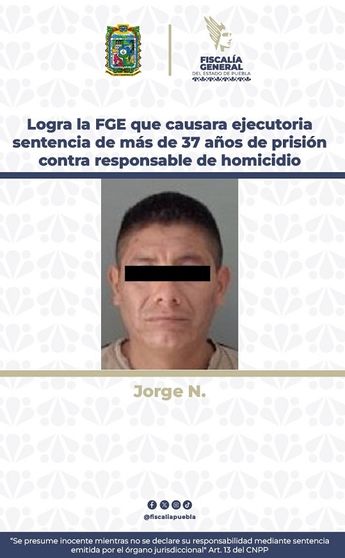 Fue gracias a evidencia técnica y científica que se logró hallar la culpabilidad de Jorge con el crimen en San Pedro Cholula / Cortesía