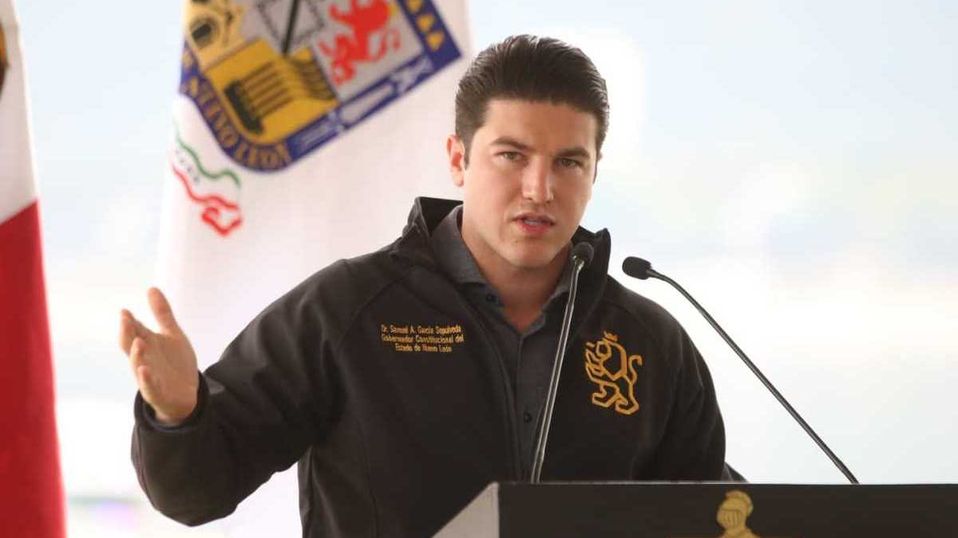 Samuel García, gobernador de NL. / Leonel Rocha