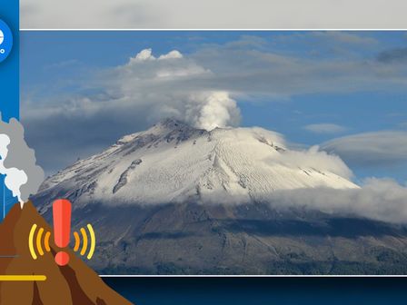 Actividad del Popocatépetl 4 de agosto de 2024 / Andrés Lobato