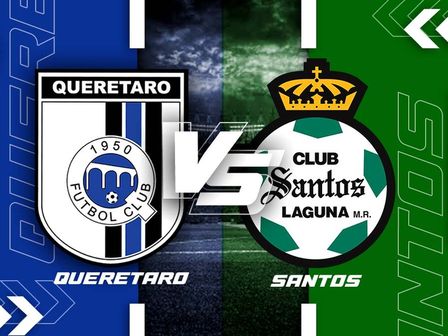 Querétaro y Santos se miden en búsqueda de no terminar el torneo en el último lugar | Foto: Especial