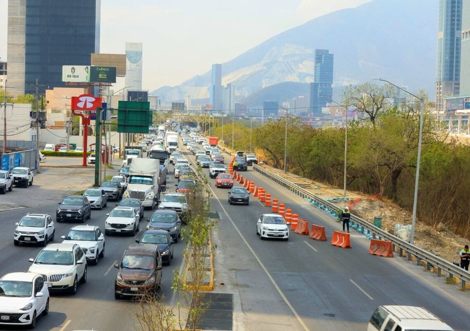 Morones Prieto, vialidad en Monterrey. / Especial