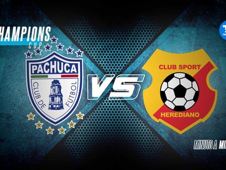 Sigue EN VIVO la vuelta de los cuartos de final de la Champions Cup entre Pachuca y Herediano. / Especial