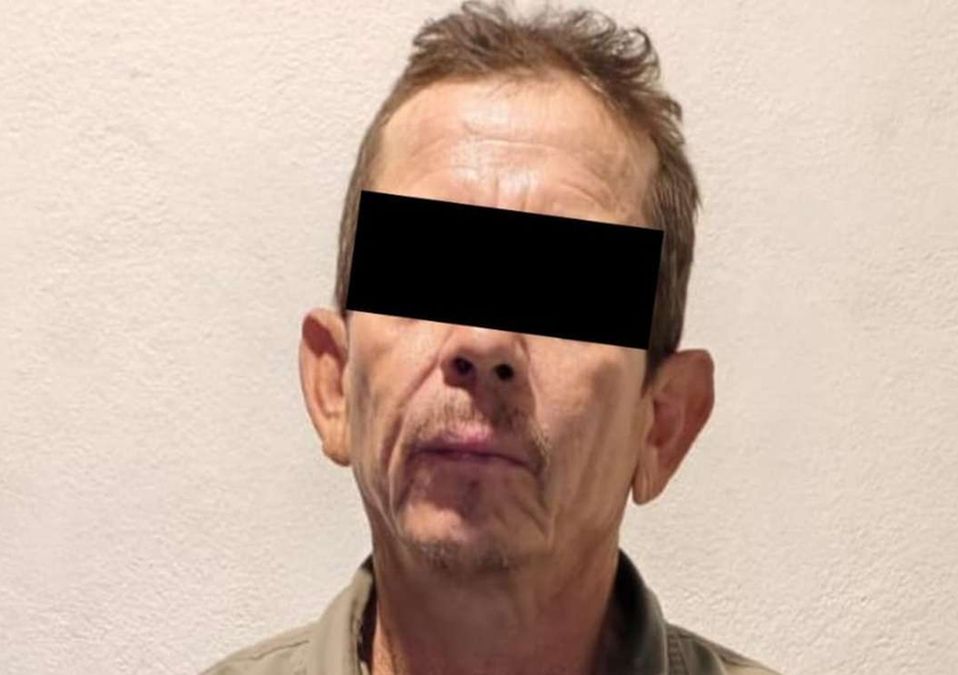 El hombre detenido en Guadalupe fue identificado como Héctor “N” de 48 años. | Cortesía