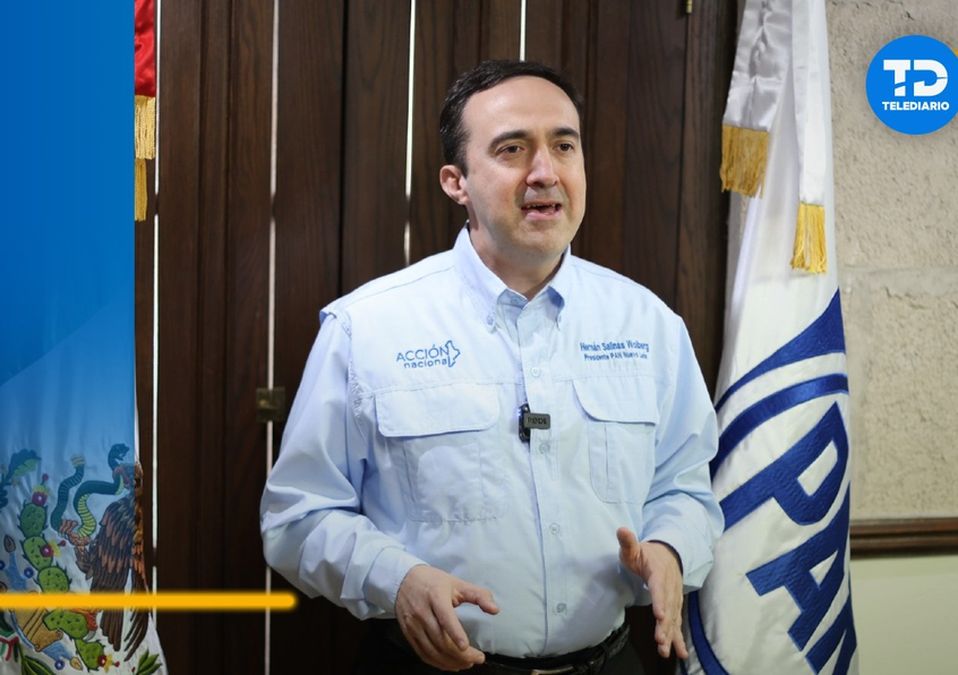 El dirigente estatal del PAN, Hernán Salinas Wolberg | Especial