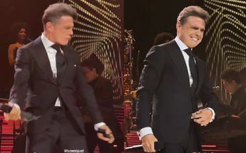 Luis Miguel presentándose en concierto / Especial