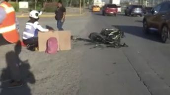 Montebello: Joven motociclista es arrollado por camión de transporte