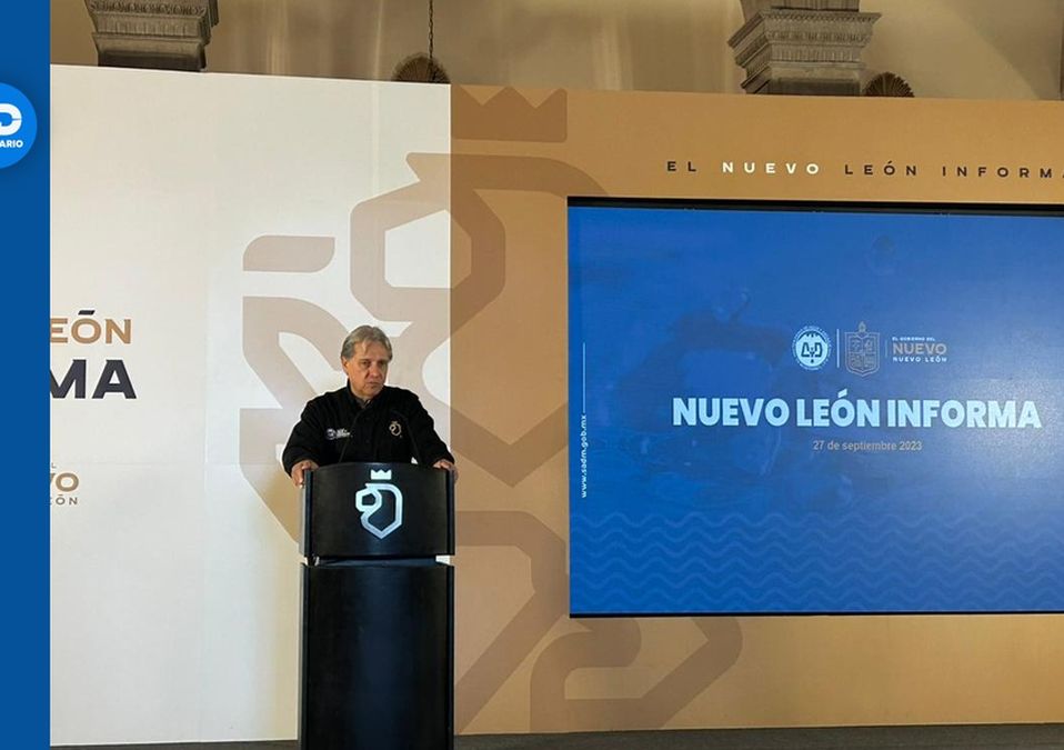 El director de Agua y Drenaje de Monterrey, Juan Ignacio Barragán | Pedro Delgado