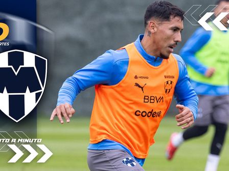 Ricardo Chávez en el entrenamiento del miércoles 15 de enero