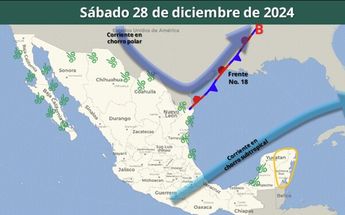 Clima 28 de diciembre