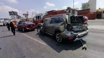 Accidente en avenida Venustiano Carranza en Monterrey | Especial