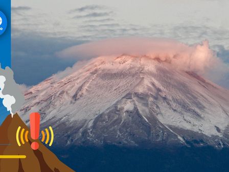 Actividad del Popocatépetl 3 de octubre de 2024 / Andrés Lobato