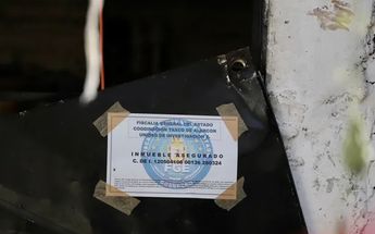 La casa de Ana 'N' fue asegurada; se colocó un membrete | Ariel Ojeda