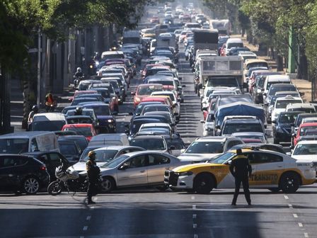 La Ciudad de México y Estado de México suelen verse afectadas durante las manifestaciones de transportistas. | Cuartoscuro