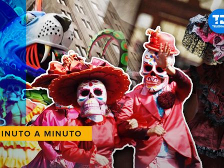 El Desfile de Día de Muertos de CdMx terminará en el Zócalo capitalino / Óscar Ávila.