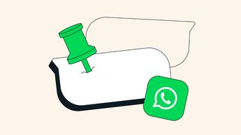Mensajes anclados en WhatsApp.