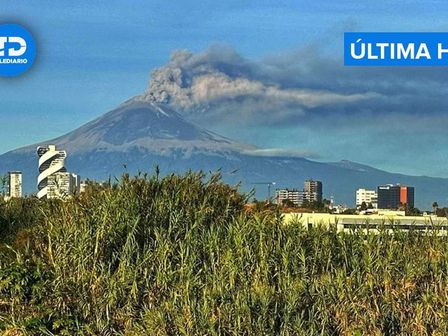 El volcán Popocatépetl registró 767 minutos de tremor de alta frecuencia y de baja amplitud en las últimas 24 horas | Andrés Lobato