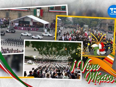 Desfile Cívico - Militar en la Ciudad de México / Antonio Texta