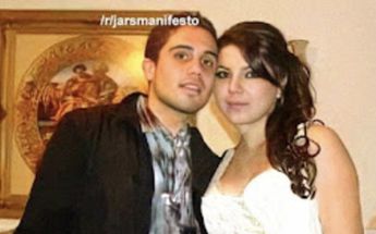 Ovidio Guzmán y su esposa. | Especial