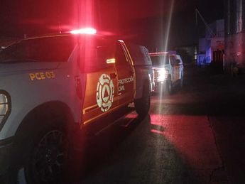 El incendio se limitó a un área de la empresa ubicada en Guadalupe, Nuevo León. | Agustín Martínez