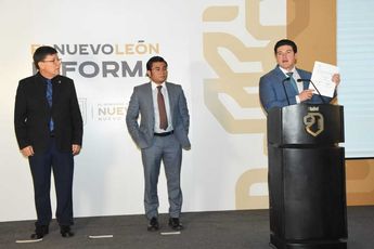 El gobernador estuvo acompañado del secretario y subsecretario de Medio Ambiente. | Orlando Maldonado