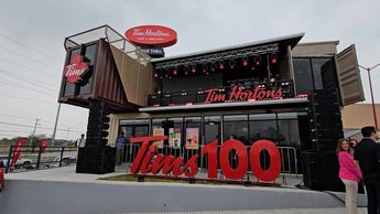 Nueva sucursal de Tim Hortons / Fabricio Gallegos