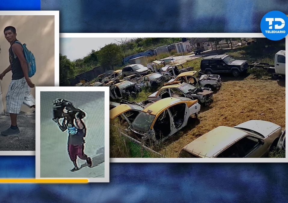 Captan robo en terreno de autopartes en Juárez, Nuevo León