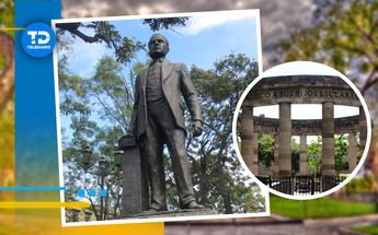 Estatua de Enrique Díaz de León en la Rotonda de los Jaliscienses Ilustres / Especial