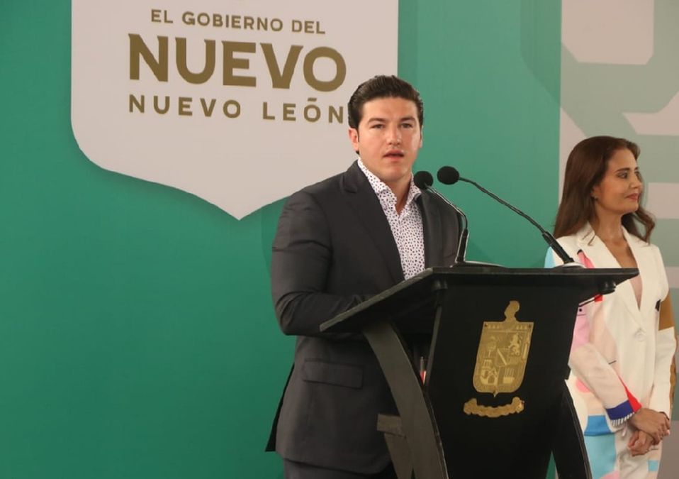 Samuel García, gobernador de Nuevo León. | Raúl Palacios