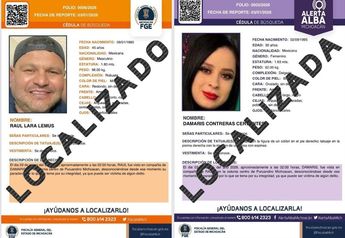 Damaris ‘C’ y su esposo Raúl ‘L’ fueron reportados como desaparecidos en Puruándiro, Michoacán | Fiscalía de Michoacán