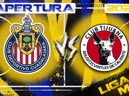 Chivas y Tijuana se enfrentan por la  jornada 5 del Apertura 2026 en la Liga MX