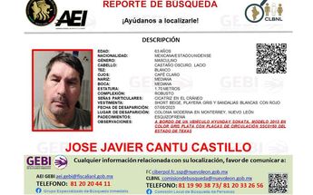 Desaparece hombre con esquizofrenia en colonia Moderna en Monterrey | Grupo Especializado de Búsqueda Inmediata