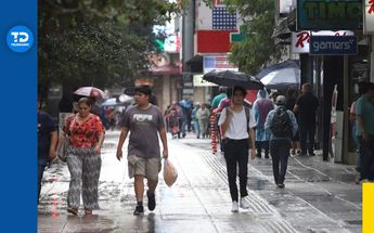 Lluvia en Monterrey. | Jorge López
