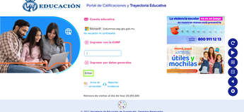 Portal plataforma de la SEG