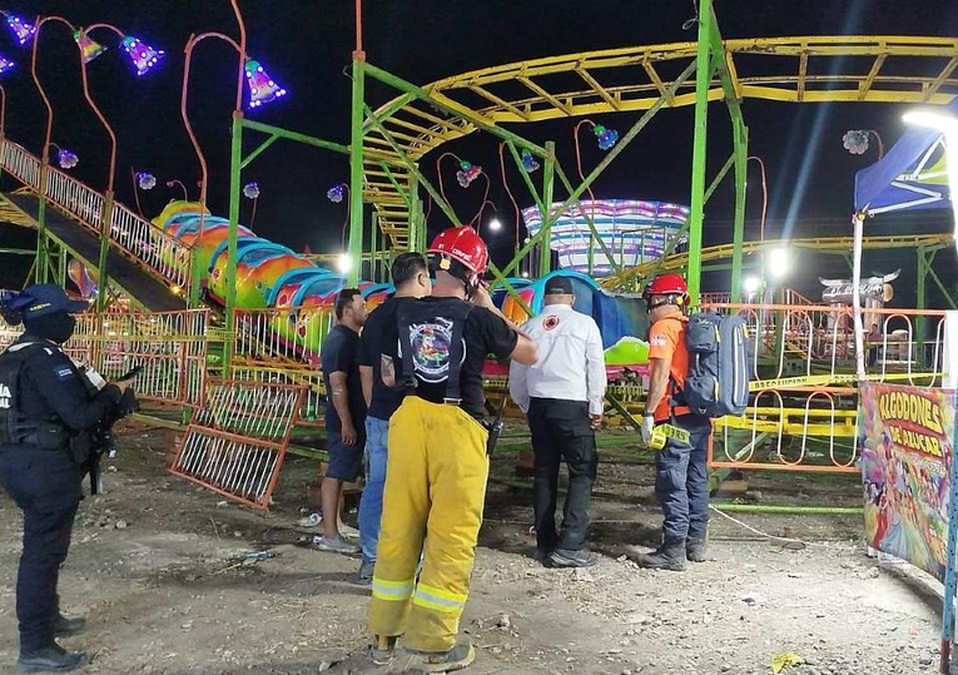 Las autoridades confirmaron que tras el incidente el juego mecánico fue clausurado. | Especial