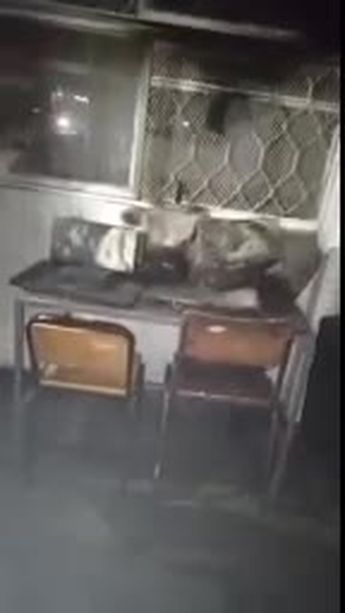 Colonia Santa Rosa: Incendio en primaria consume computadoras