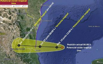 Potencial ciclón tropical 1