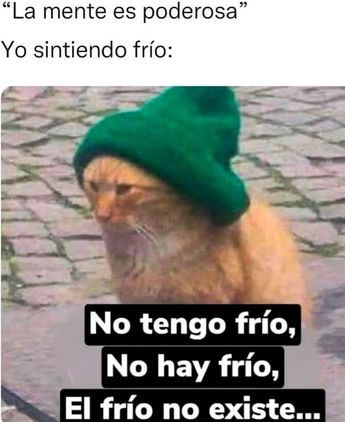 Meme por frío en Monterrey. | Especial