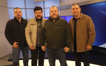 Grupo Pesado y licenciada María Julia | Leonel Rocha