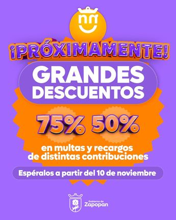 Algunos descuentos del Buen Fin en Zapopan se extenderán hasta fin de año. | Gobierno de Zapopan