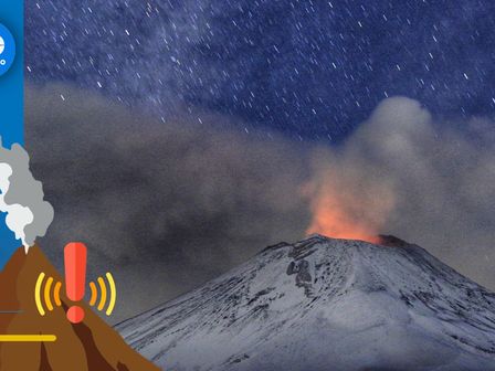 El volcán Popocatépetl ha resgutrado constantes emisiones de vapor de agua y cenizas / Andrés Lobato